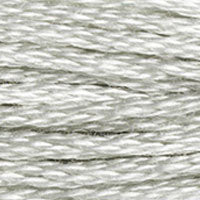 DMC #3024 Silver linings official colour swatch