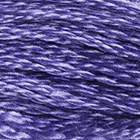 DMC #3746 Iris official colour swatch