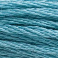 DMC #597 Pack Ice Blue official colour swatch