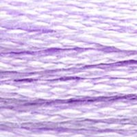 DMC #211 Pearlescent Light Parma Violet official colour swatch