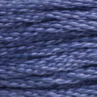 DMC #161 Blue Ash official colour swatch