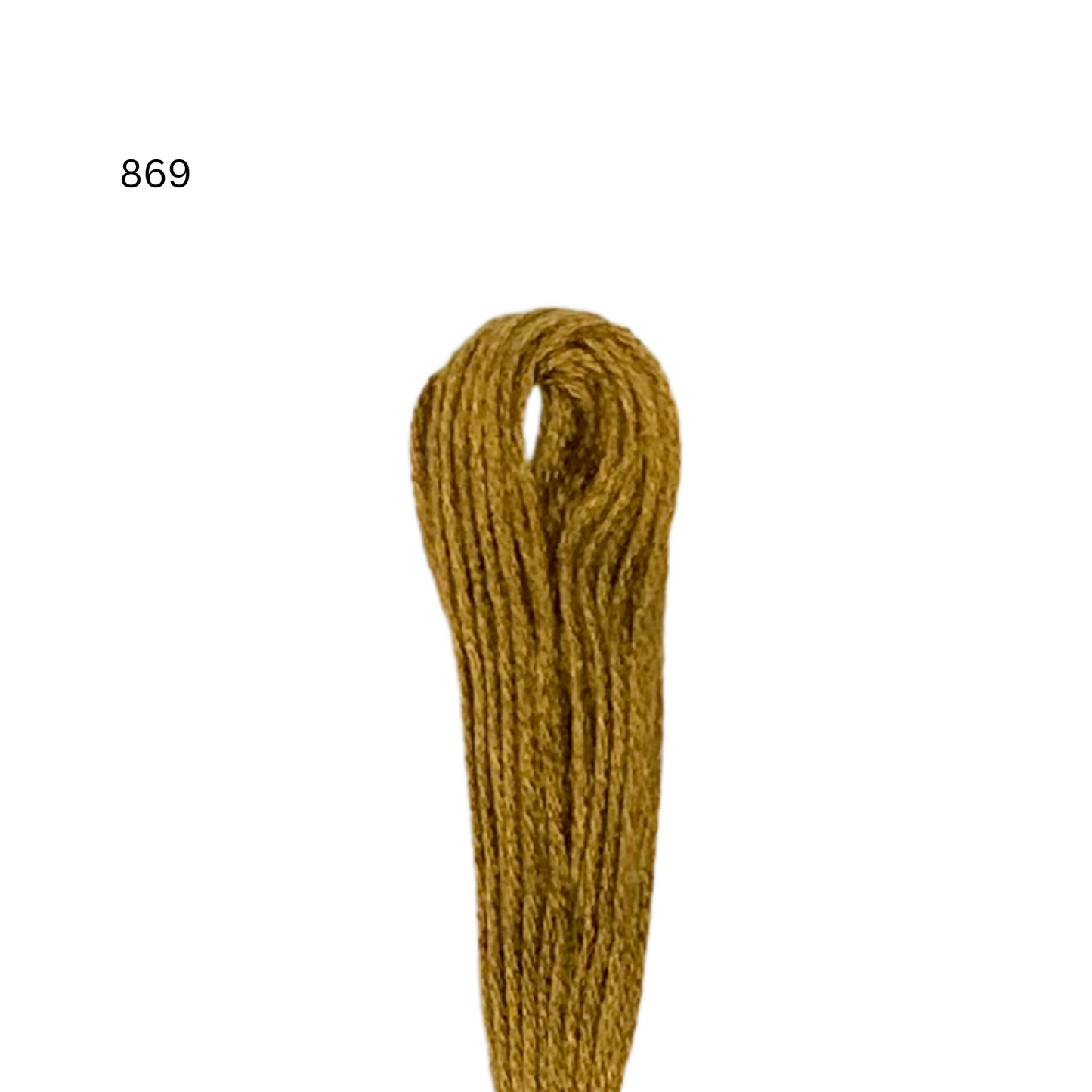 CXC #869 - Very Dark Hazelnut Brown - 6-Strands Cotton Floss