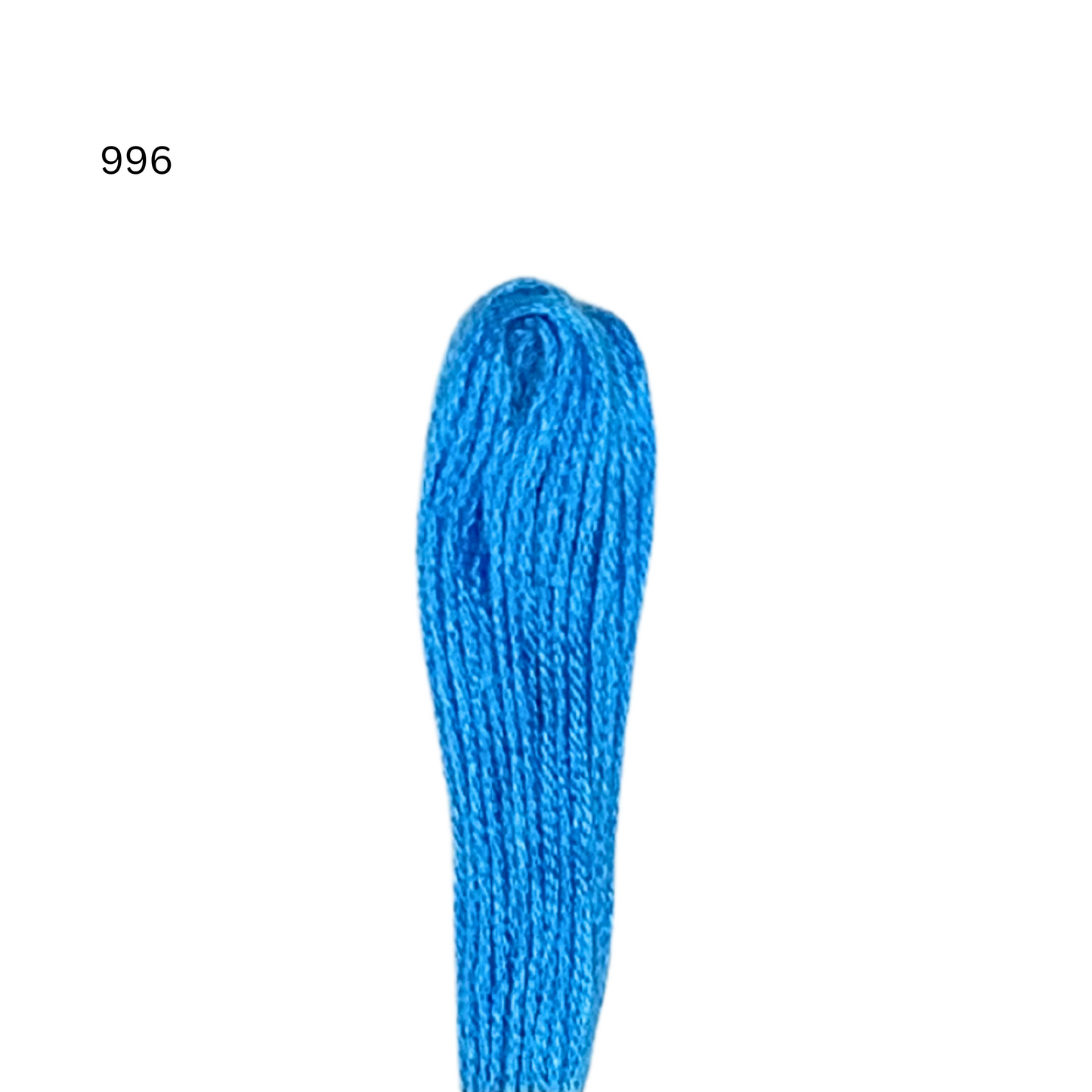 CXC #996 - Medium Electric Blue - 6-Strand Cotton Floss