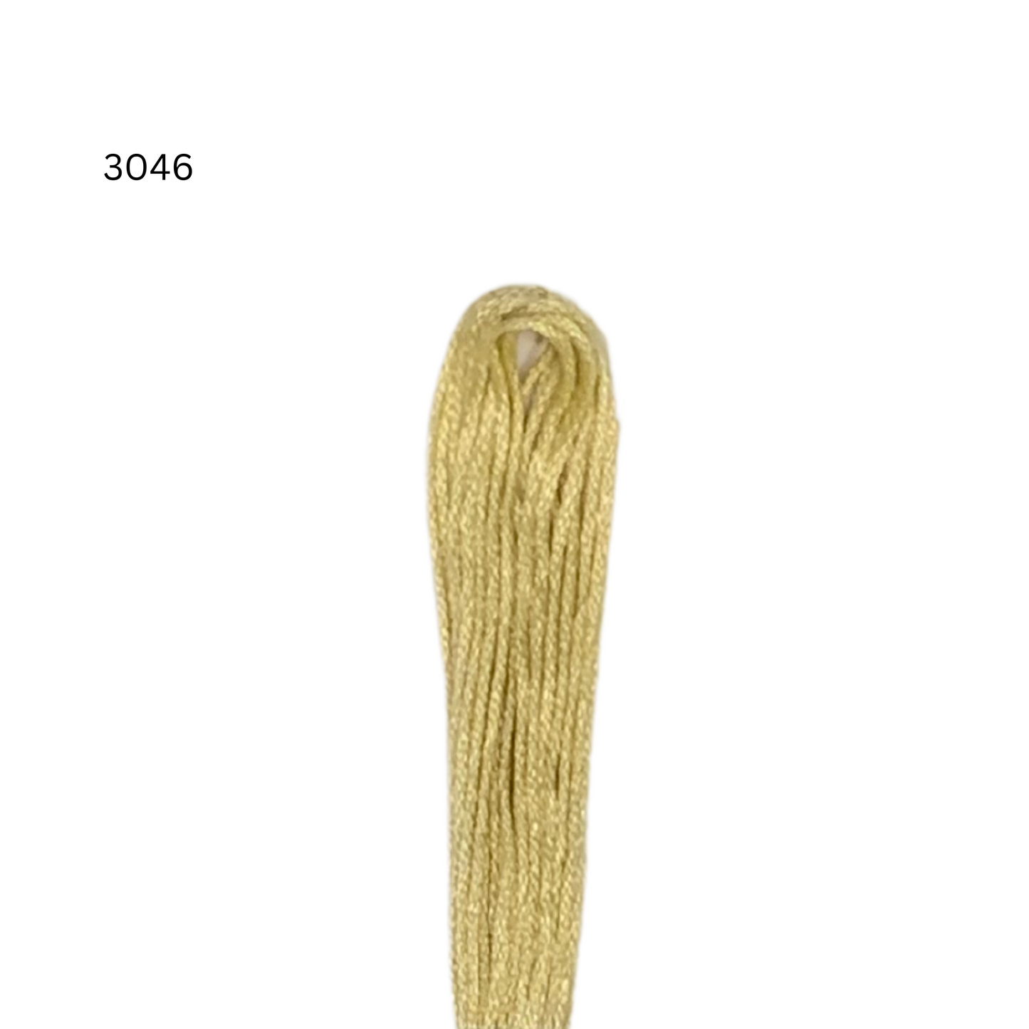 CXC #3046 - Medium Yellow Beige - 6-Strand Cotton Floss