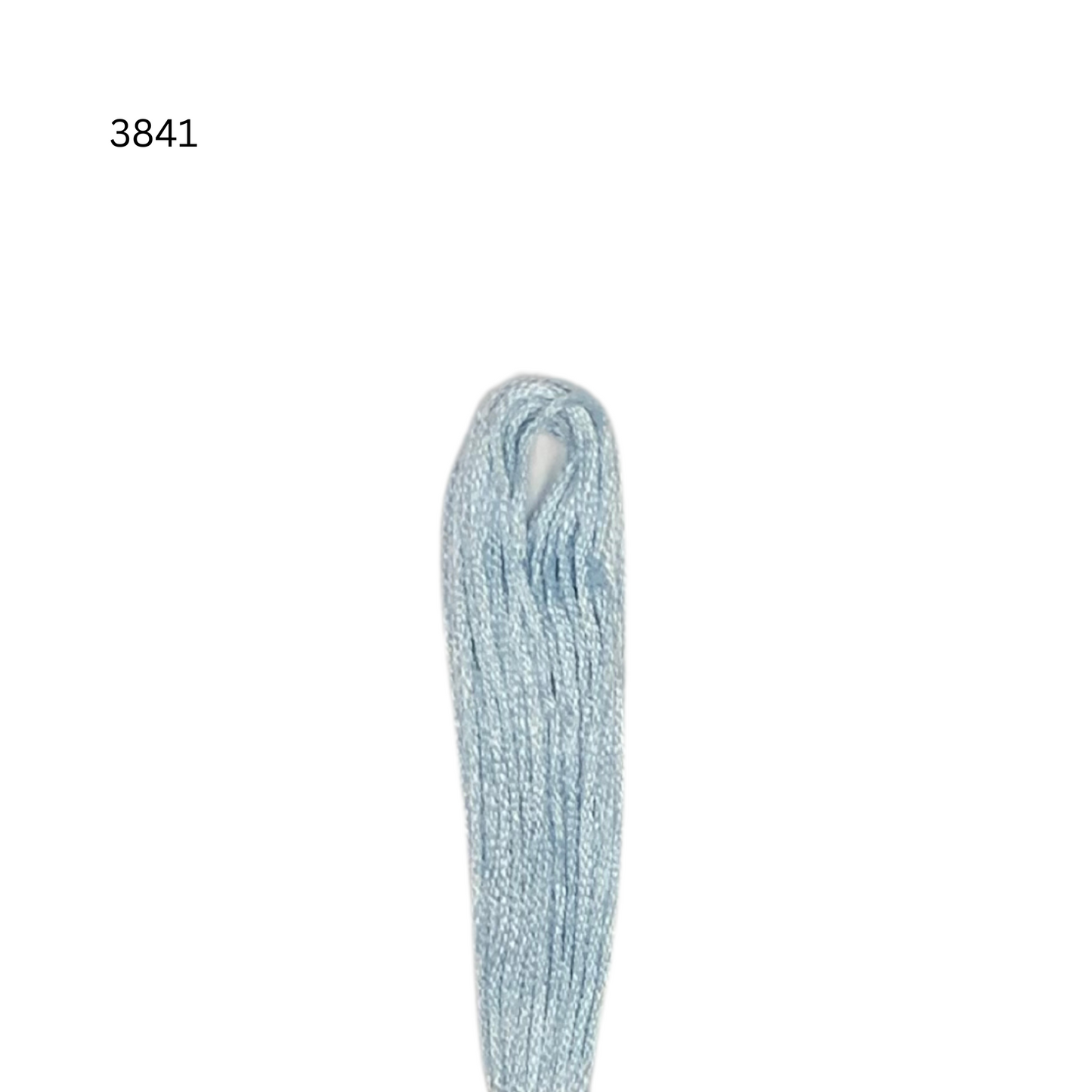 CXC #3841 - Bleu pâle - Fil de coton à 6 brins