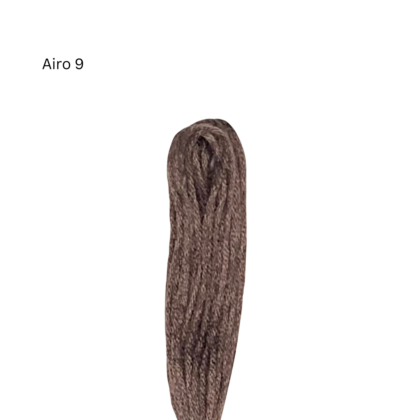 Airo #009 - Cacao très foncé - Fil de coton 6 brins