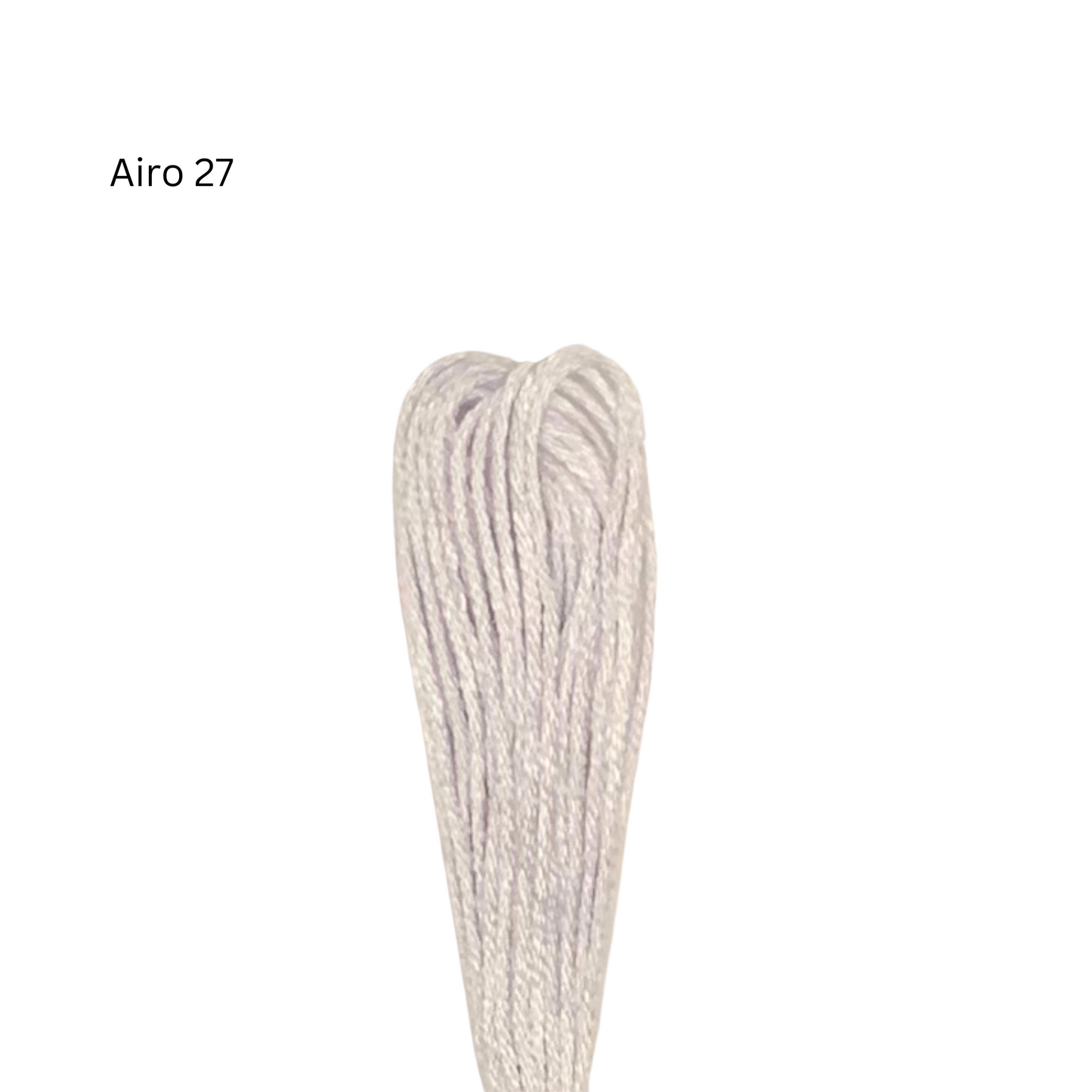 Airo #027 - White Violet - 6-Strand Cotton Floss