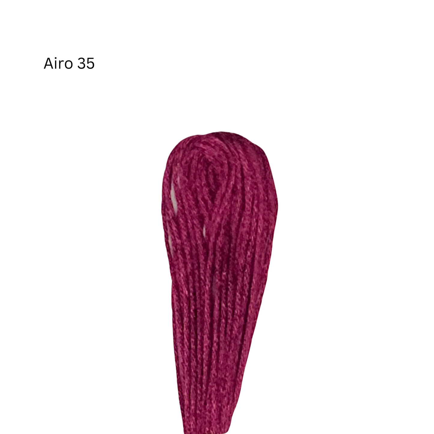 Airo #035 - Very Dark Fuchsia - 6-Strand Cotton Floss