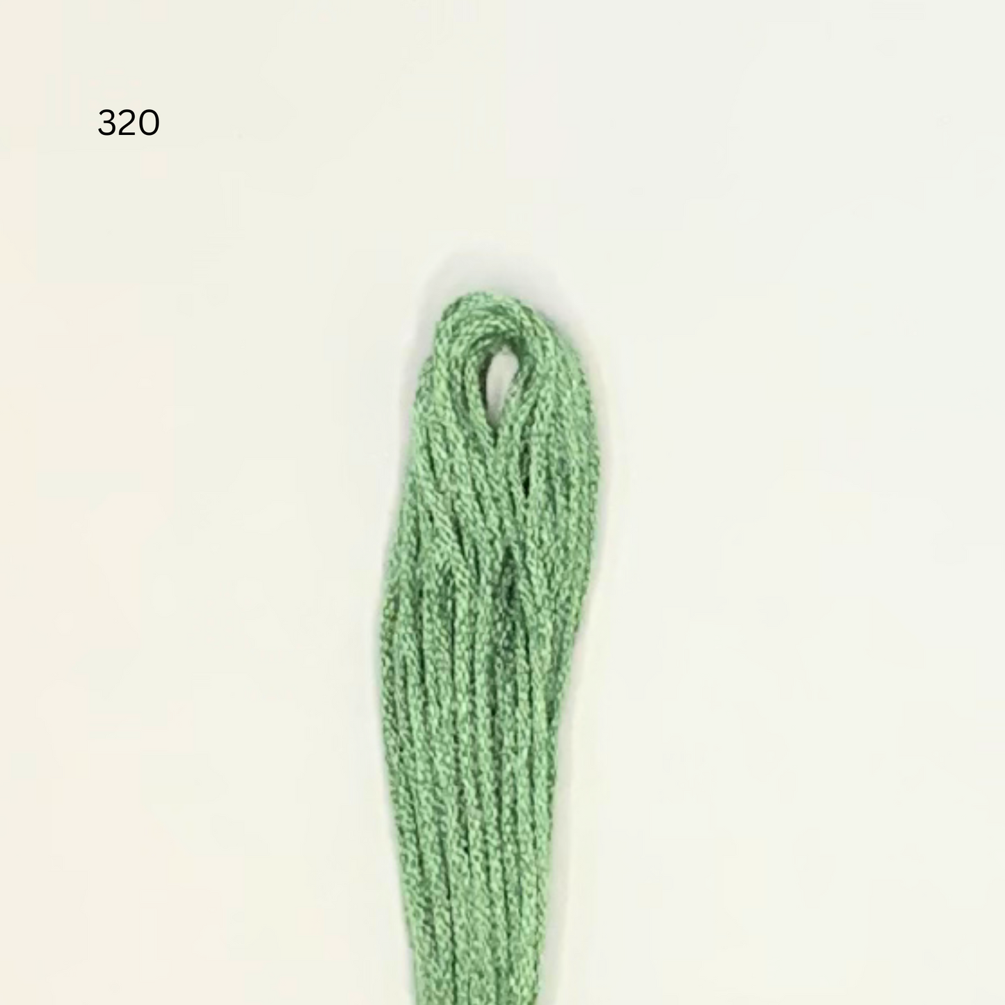 CXC #320 - Pistachio Green Medium - 6-Strand Cotton Floss