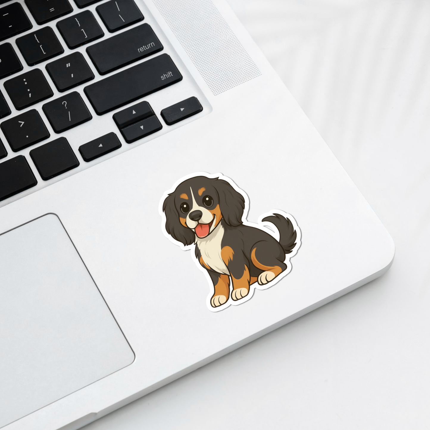 Custom Cockalier Dog Magnet - Tri-color | Personalized with Pet Name