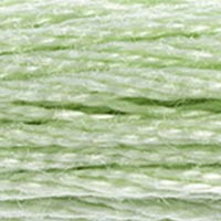 DMC #369 Bamboo Shoot Green official colour swatch