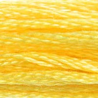 DMC #726 Mimosa official colour swatch