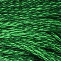 DMC #909 Croquet Lawn official colour swatch