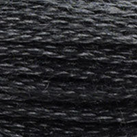 DMC #3799 Anthracite official colour swatch