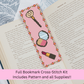 Kit marque-page maquillage – Accessoires beauté DIY, cadeau au point de croix