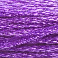 DMC #208 Pansy official colour swatch