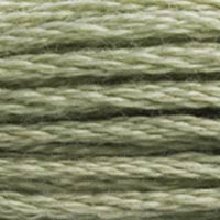 DMC #523 Green Ash official colour swatch