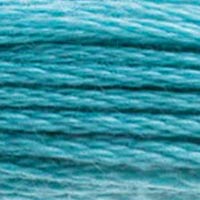 DMC #807 Turquoise Tide official colour swatch