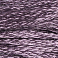 DMC #3041 Purple Slate official colour swatch