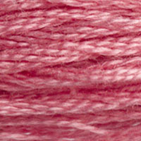DMC #3733 Pink Hollyhock official colour swatch