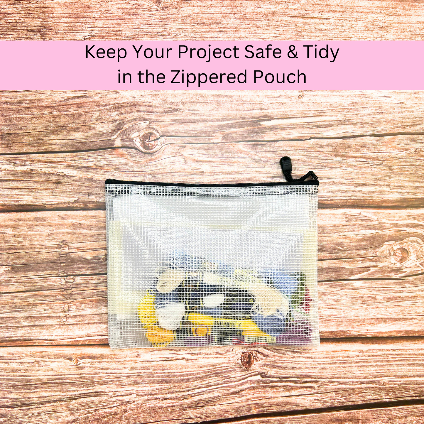 Kit de marque-pages « Petit-déjeuner à l'avocat » – Point de croix DIY pour débutants