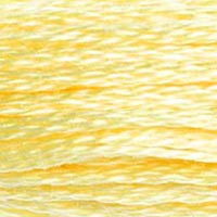 DMC #727 Primrose official colour swatch