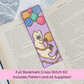 Cat Bookmark Kit – DIY Cross Stitch for Animal Lovers