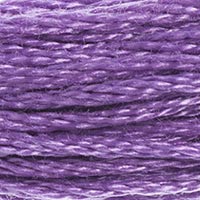DMC #553 Violet Amethyst official colour swatch