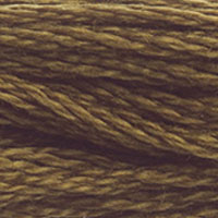 DMC #869 Coffee official colour swatch