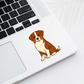 Custom Australian Shepherd Dog Magnet - Red and White | Personalized with Pet Name