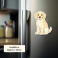 Custom Beagle Dog Magnet - Lemon and White | Personalized with Pet Name
