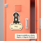 Custom Bernedoodle Dog Magnet / Bookmark - Black and White
