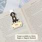 Custom Bernedoodle Dog Magnet / Bookmark - Black and White