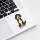 Custom Bernedoodle Dog Magnet - Tri-color | Personalized with Pet Name