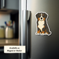 Custom Bernese Mountain Dog Sticker - Tri-colored  | Personalized with Name