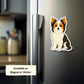 Custom Biewer Terrier Dog Magnet - Tri-Color | Personalized with Pet Name