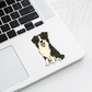 Custom Border Collie Dog Magnet - Black and White | Personalized with Pet Name