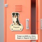 Custom Border Collie Dog Magnet / Bookmark - Tri-color