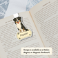 Custom Border Collie Dog Magnet / Bookmark - Tri-color