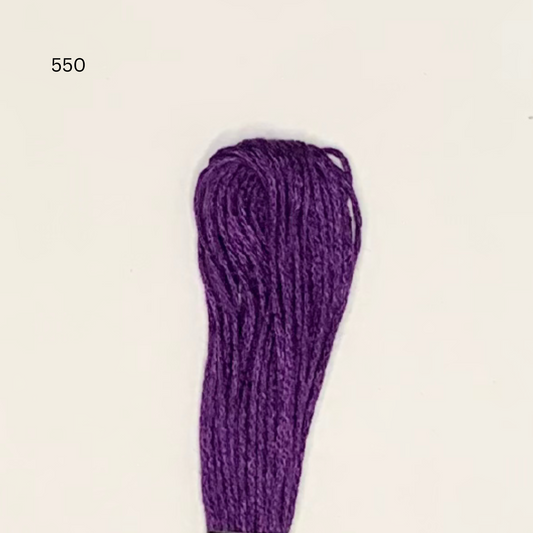 CXC #550 - Very Dark Violet - 6-Strand Cotton Floss