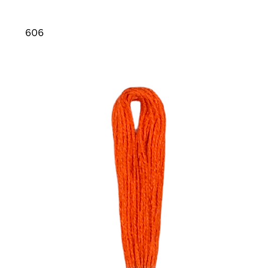 CXC #606 - Bright Orange-Red - 6-Strand Cotton Floss