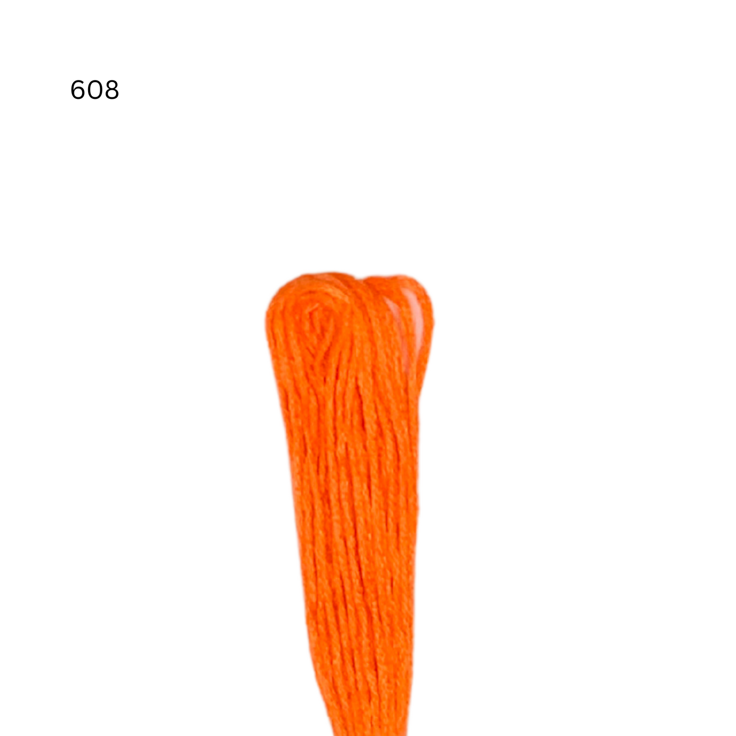 CXC #608 - Bright Orange - 6-Strand Cotton Floss