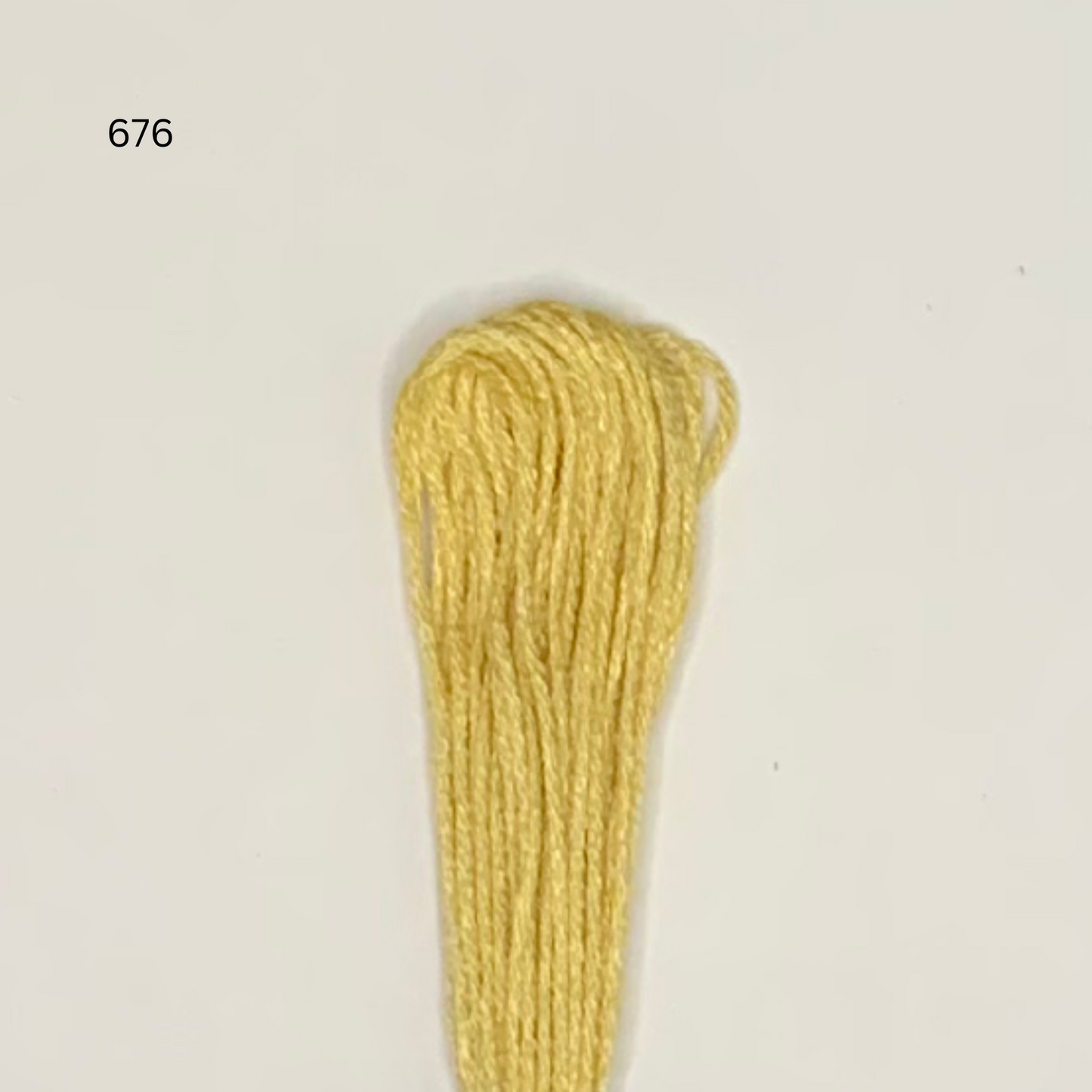 CXC #676 - Old Gold Light - 6-Strand Cotton Floss