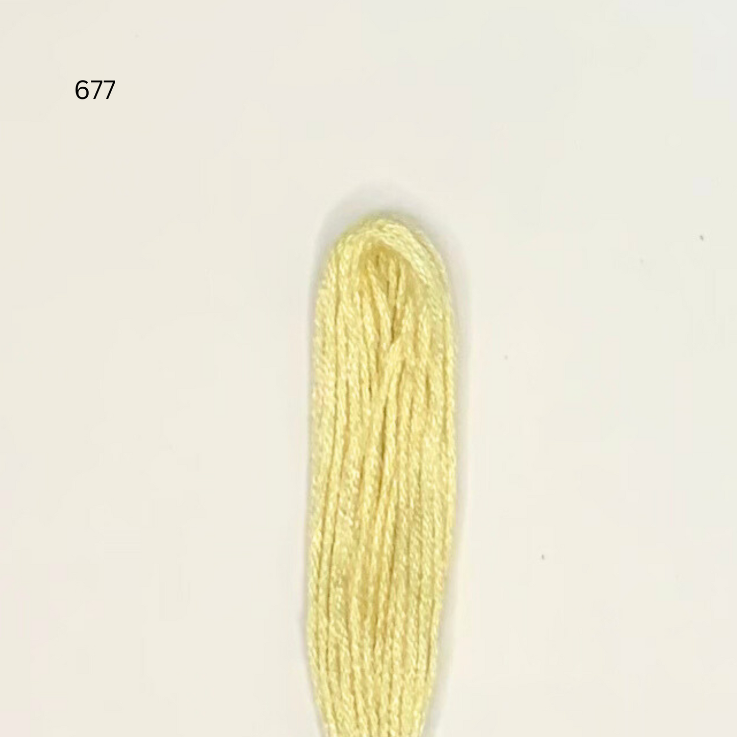 CXC #677 - Old Gold Very Light - 6-Strand Cotton Floss