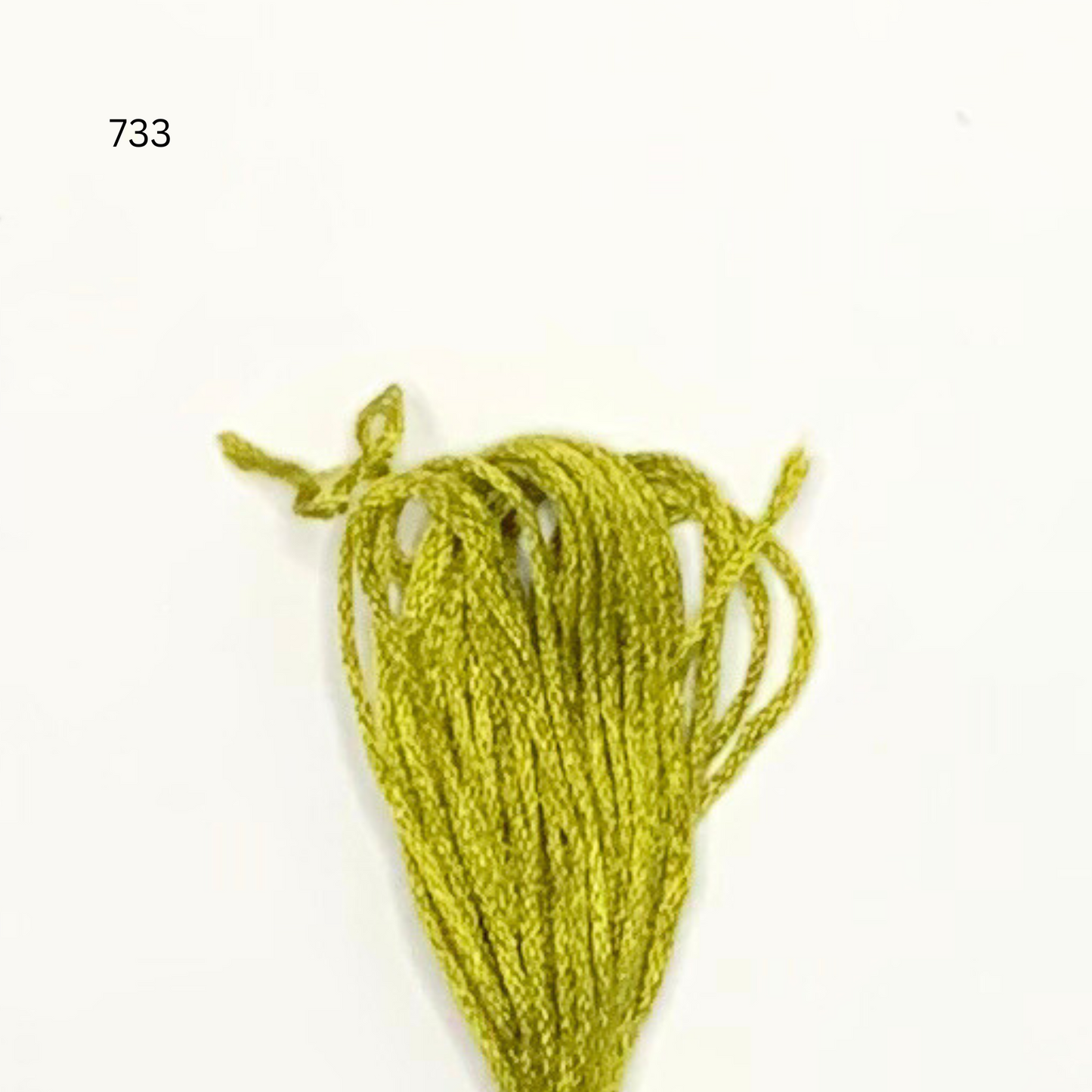 CXC #733 - Medium Olive Green - 6-Strand Cotton Floss