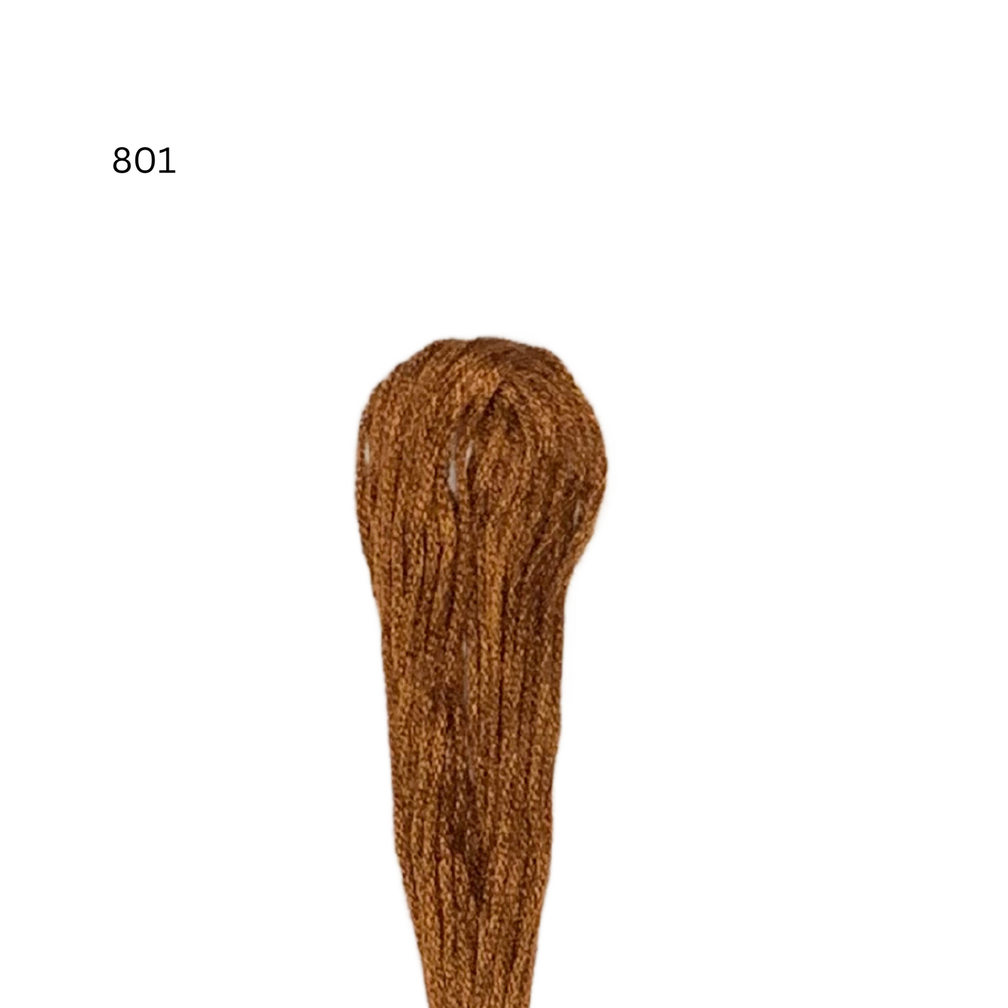 CXC #801 - Dark Coffee Brown - 6-Strand Cotton Floss