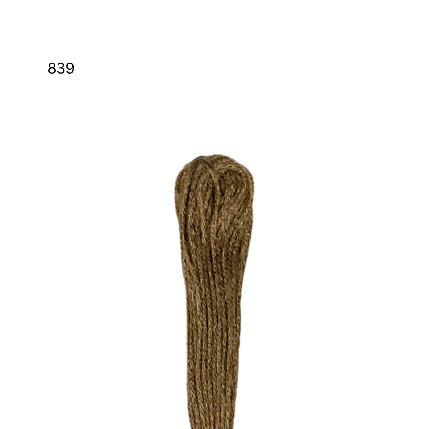 CXC #839 - Dark Beige Brown - 6-Strand Cotton Floss