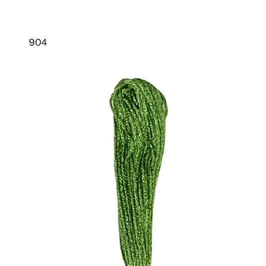 CXC #904 - Very Dark Parrot Green - 6-Strand Cotton Floss