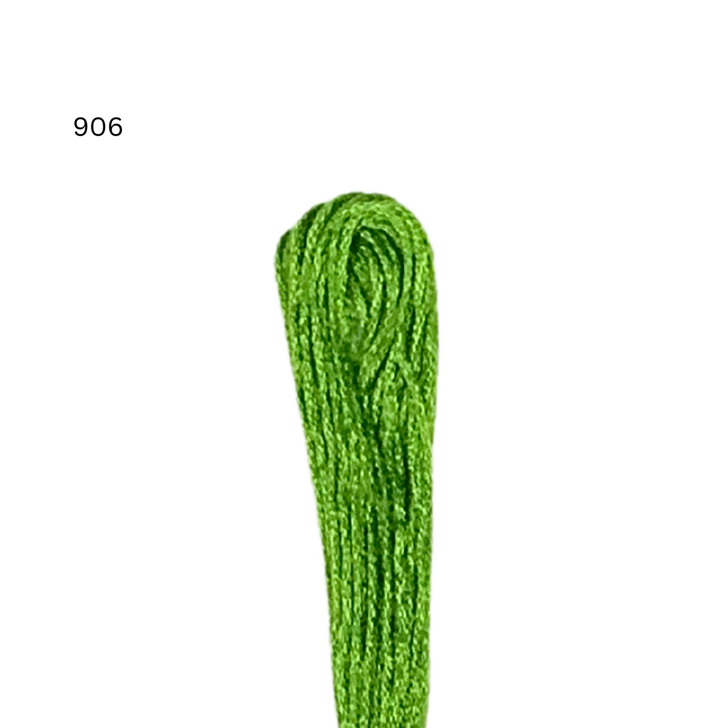 CXC #906 - Medium Parrot Green - 6-Strand Cotton Floss