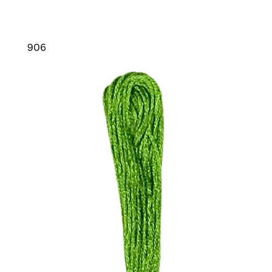 CXC #906 - Medium Parrot Green - 6-Strand Cotton Floss